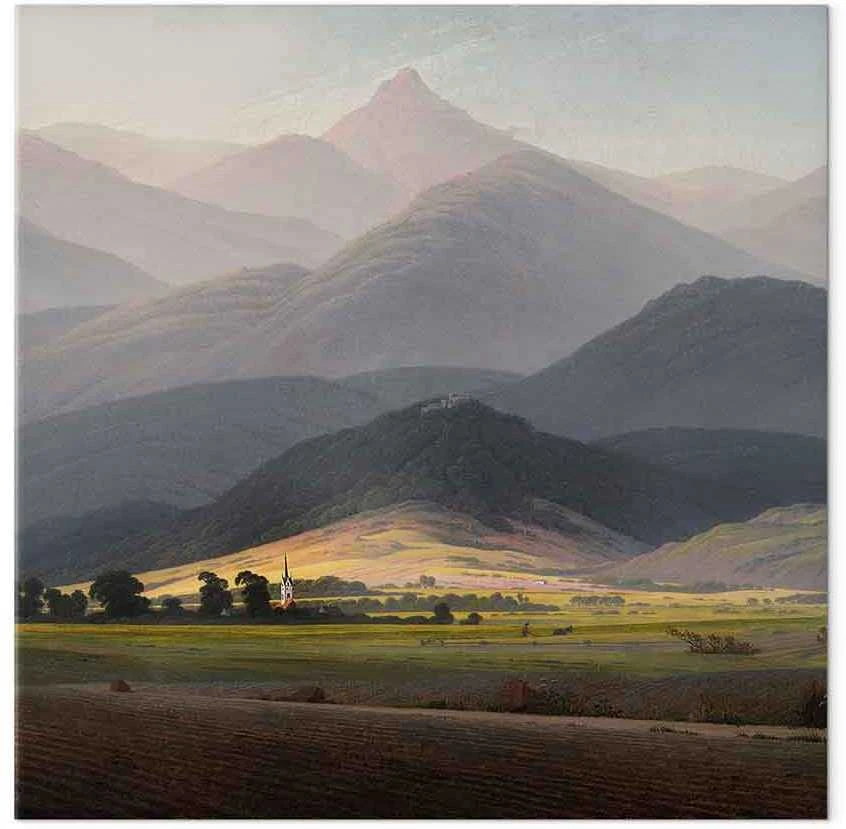 Artgeist Paveikslas - Caspar David Friedrich – The Great Mountains