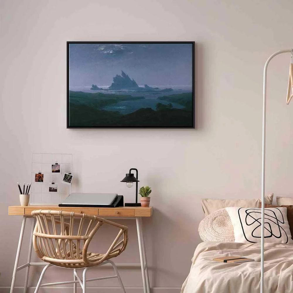 Artgeist Paveikslas - Caspar David Friedrich – Cliff reef on the beach