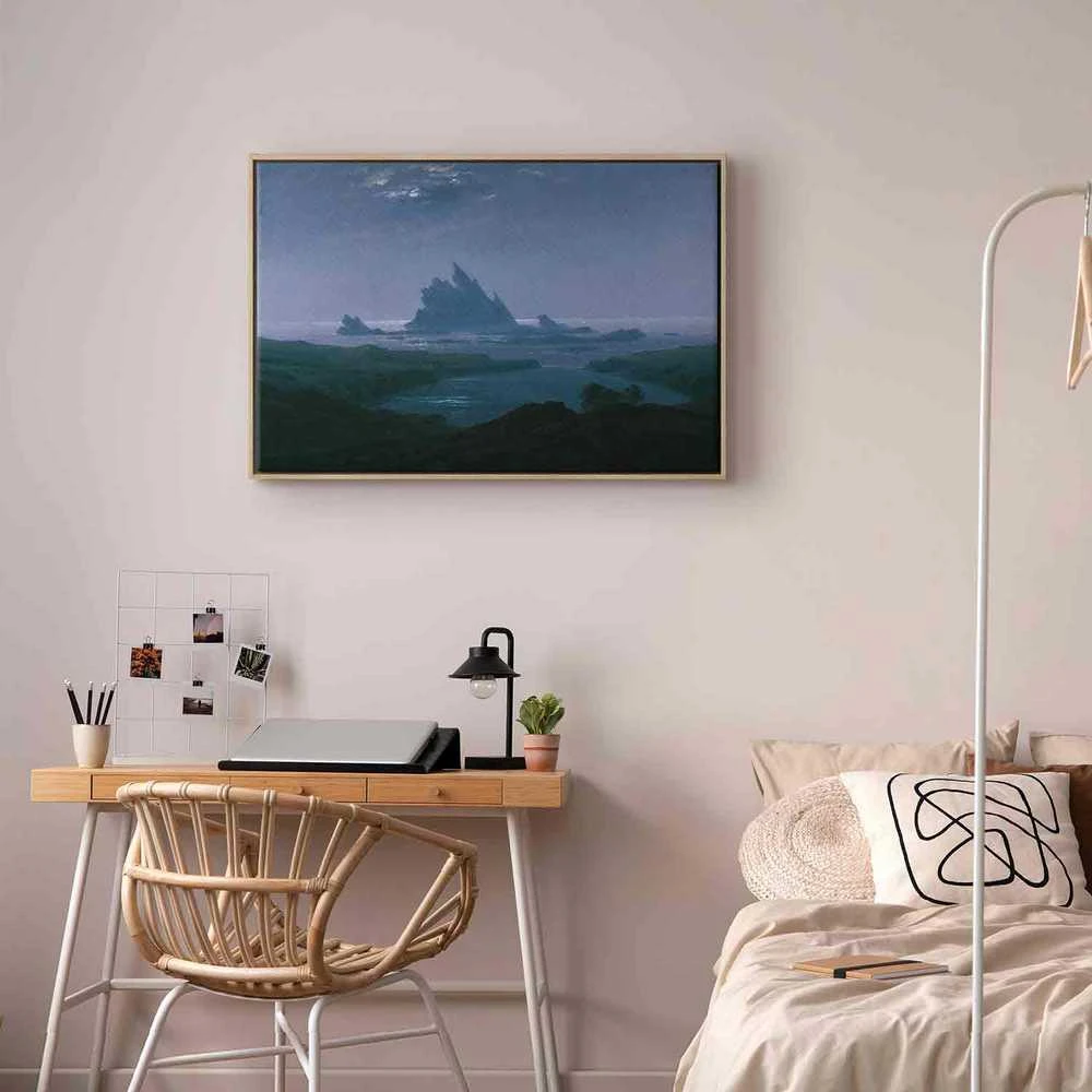 Artgeist Paveikslas - Caspar David Friedrich – Cliff reef on the beach