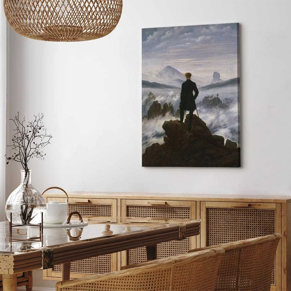 Artgeist Paveikslas - Caspar David Friedrich – Wanderer above the Sea of Fog