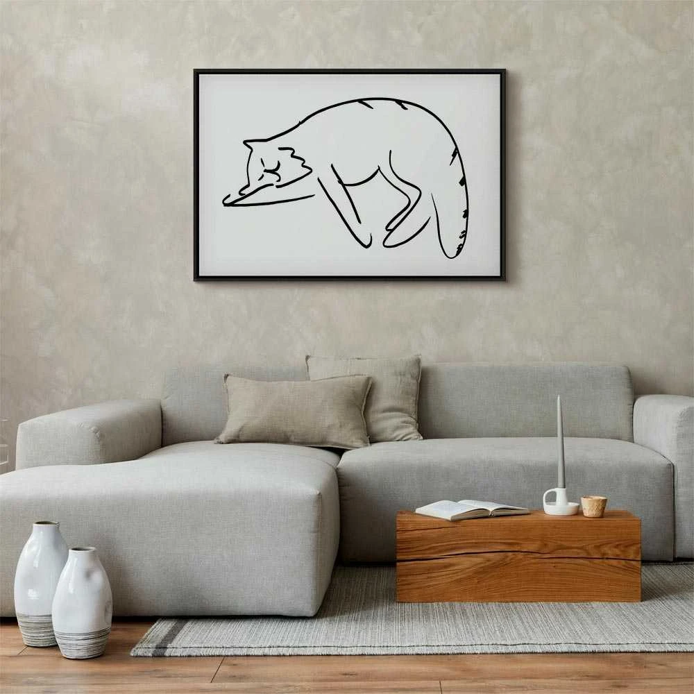 Artgeist Paveikslas - Cat's Dreams (1 Part) Vertical