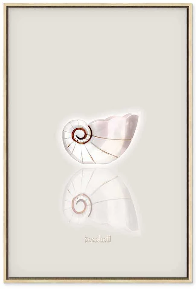 Artgeist Paveikslas - Ceramic Shell (1 Part) Vertical