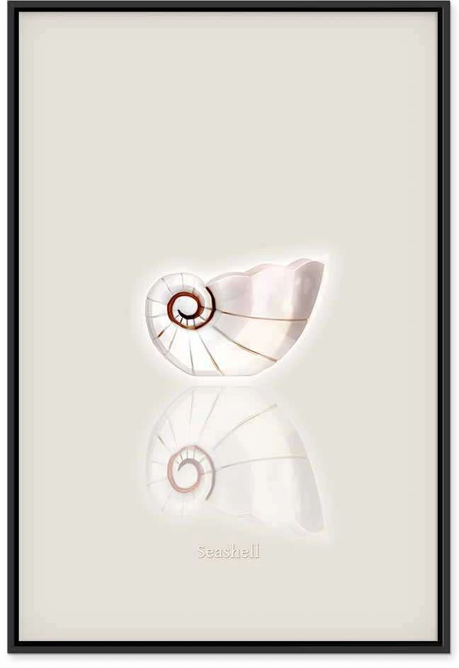 Artgeist Paveikslas - Ceramic Shell (1 Part) Vertical
