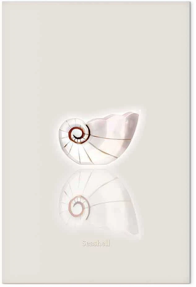 Artgeist Paveikslas - Ceramic Shell (1 Part) Vertical