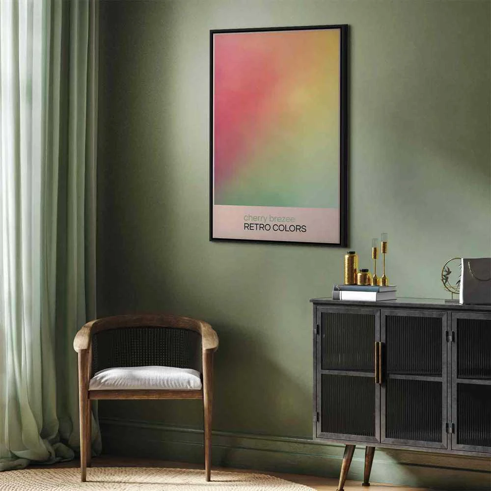 Artgeist Paveikslas - Cherry Breeze - Pastel Gradient in Delicate Retro Colors