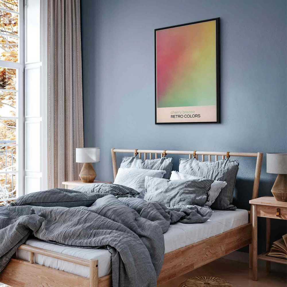 Artgeist Paveikslas - Cherry Breeze - Pastel Gradient in Delicate Retro Colors
