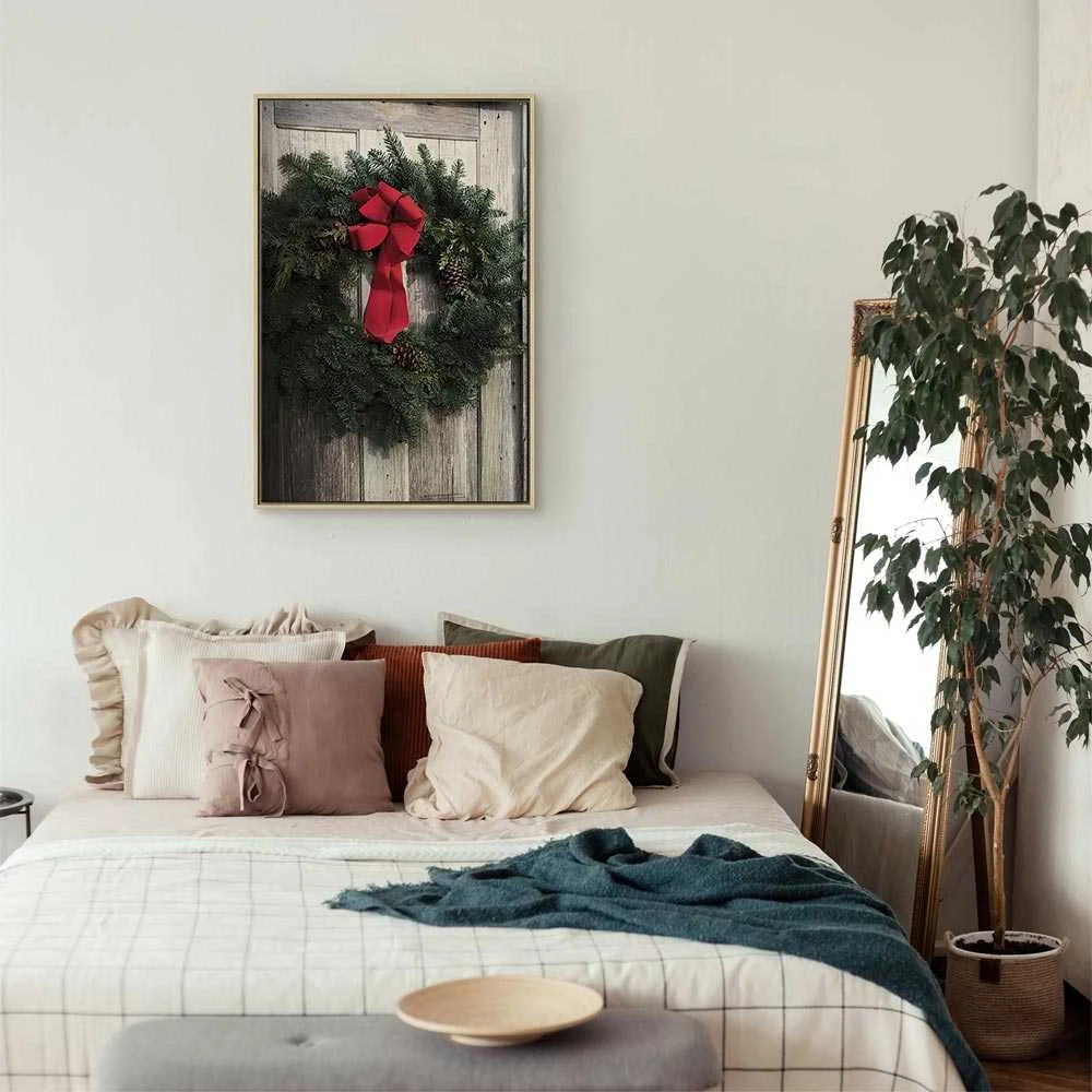Artgeist Paveikslas - Christmas Wreath (1 Part) Vertical