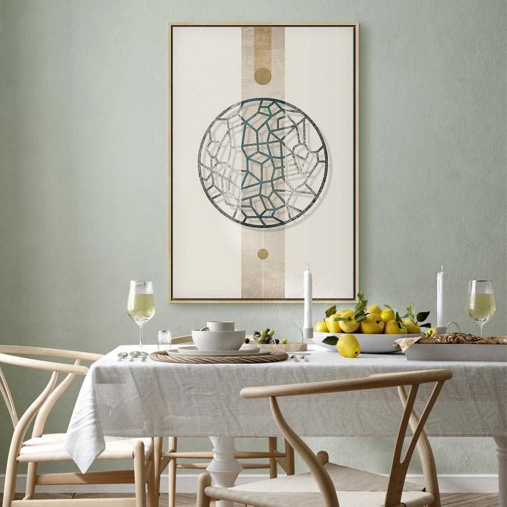 Artgeist Paveikslas - Circle with Artistic Details (1-part) - Abstract Shape
