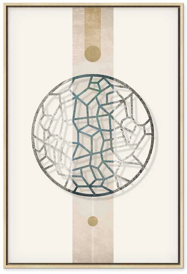 Artgeist Paveikslas - Circle with Artistic Details (1-part) - Abstract Shape