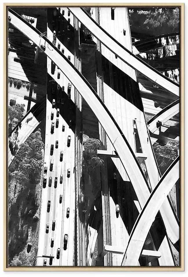 Artgeist Paveikslas - City Geometry (1 Part) Vertical