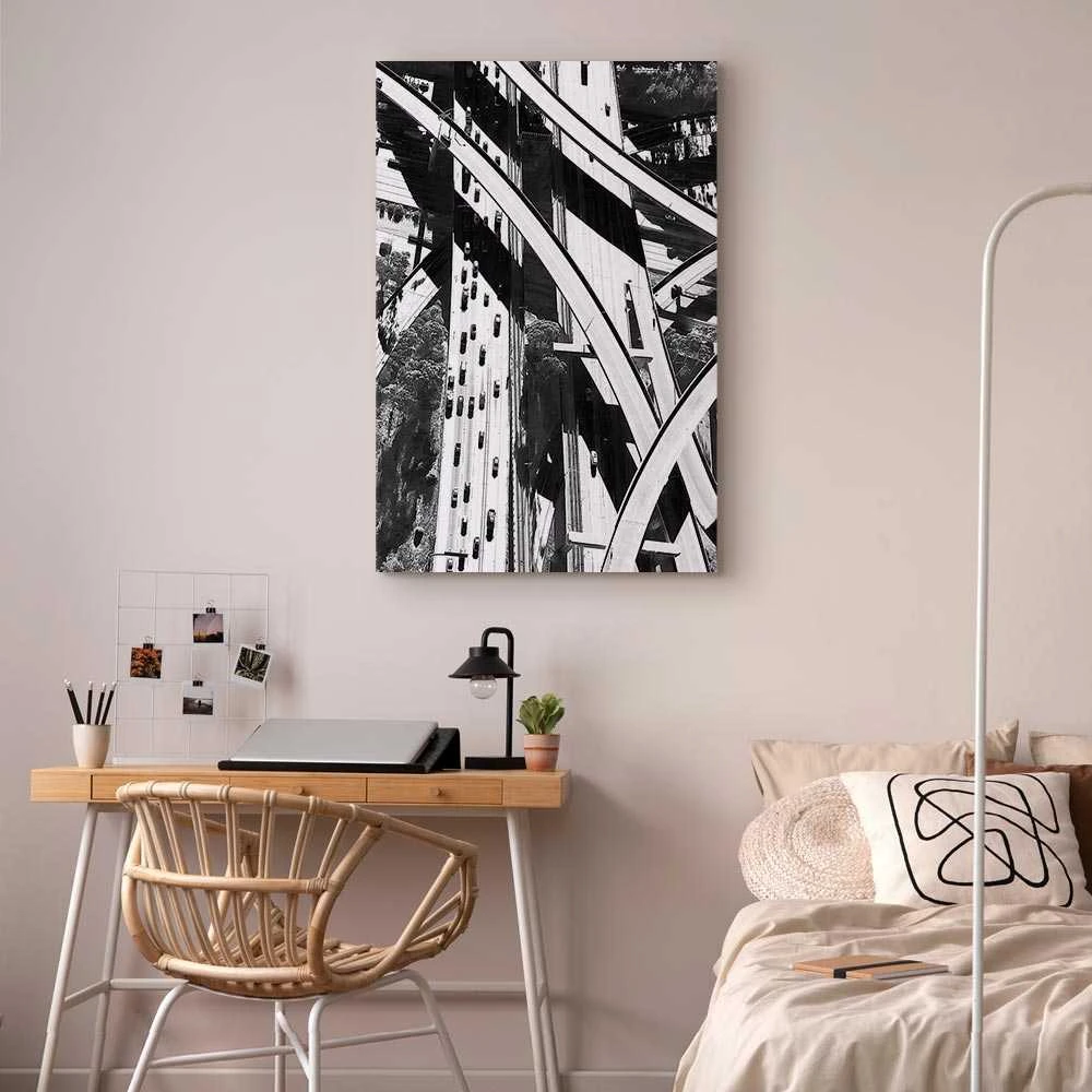 Artgeist Paveikslas - City Geometry (1 Part) Vertical
