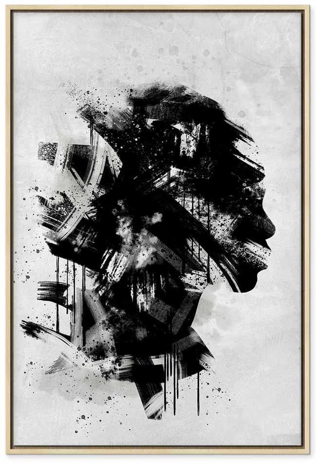 Artgeist Paveikslas - Classic Profile (1 Part) Vertical