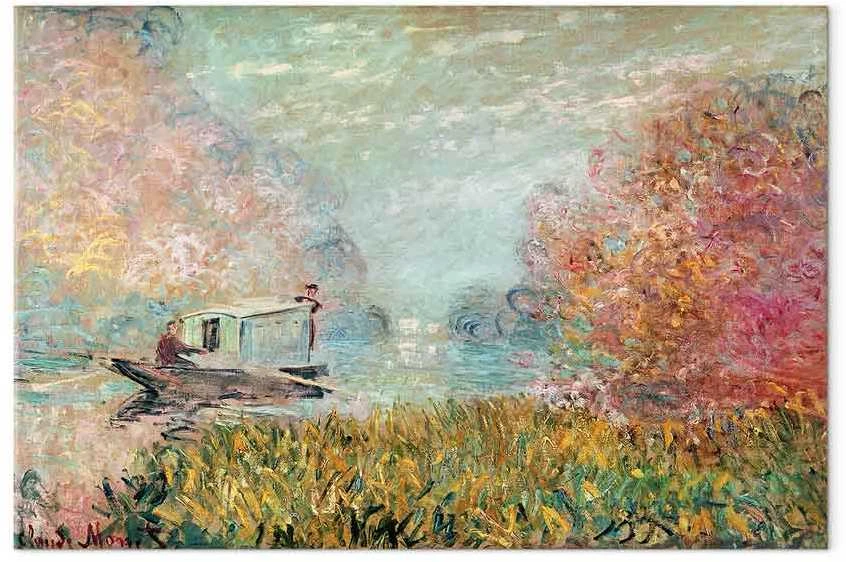Artgeist Paveikslas - Claude Monet – Boat on the Seine