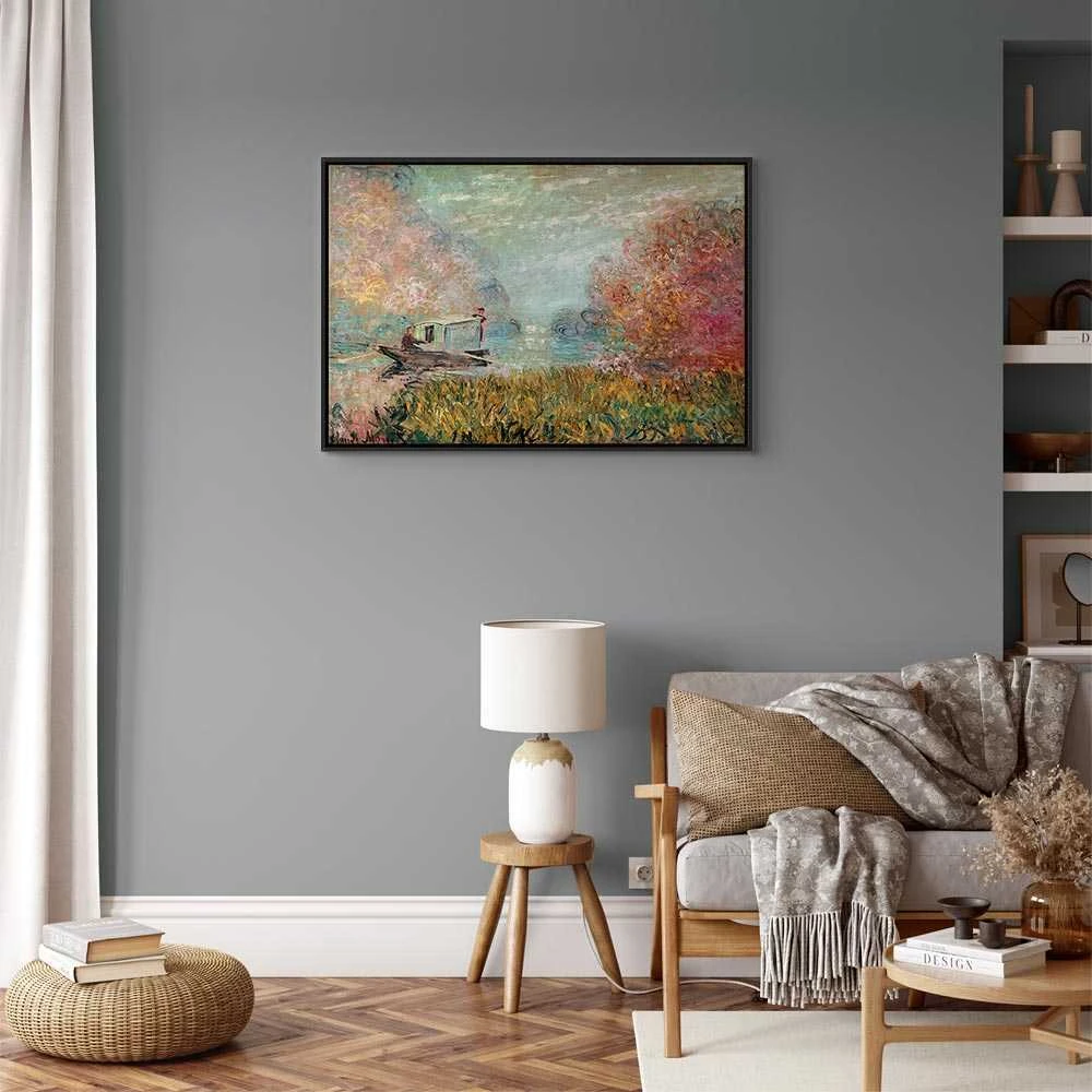 Artgeist Paveikslas - Claude Monet – Boat on the Seine