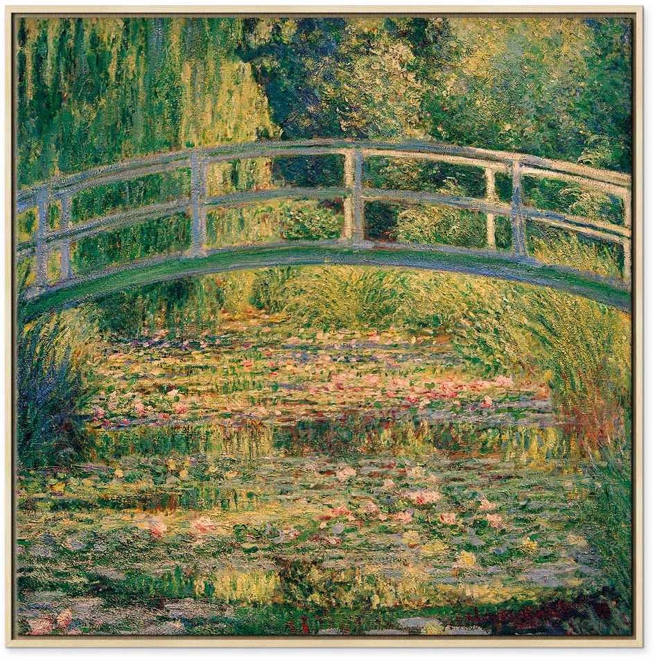 Artgeist Paveikslas - Claude Monet – Bridge over a Pond of Water Lilies
