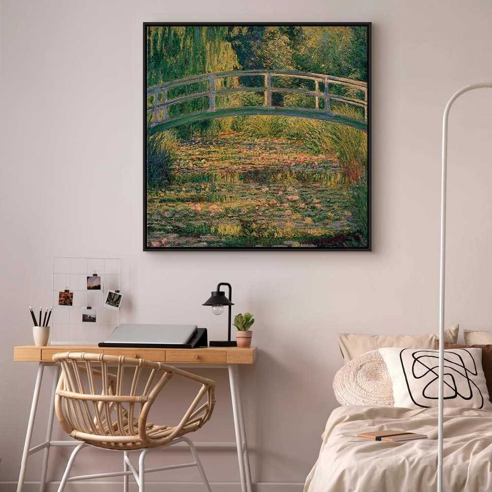 Artgeist Paveikslas - Claude Monet – Bridge over a Pond of Water Lilies