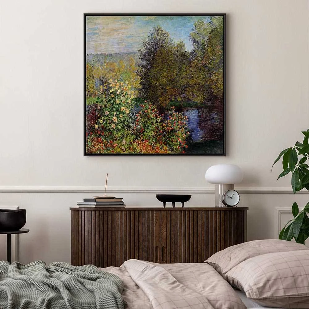 Artgeist Paveikslas - Claude Monet – Coin de jardin à Montgeron