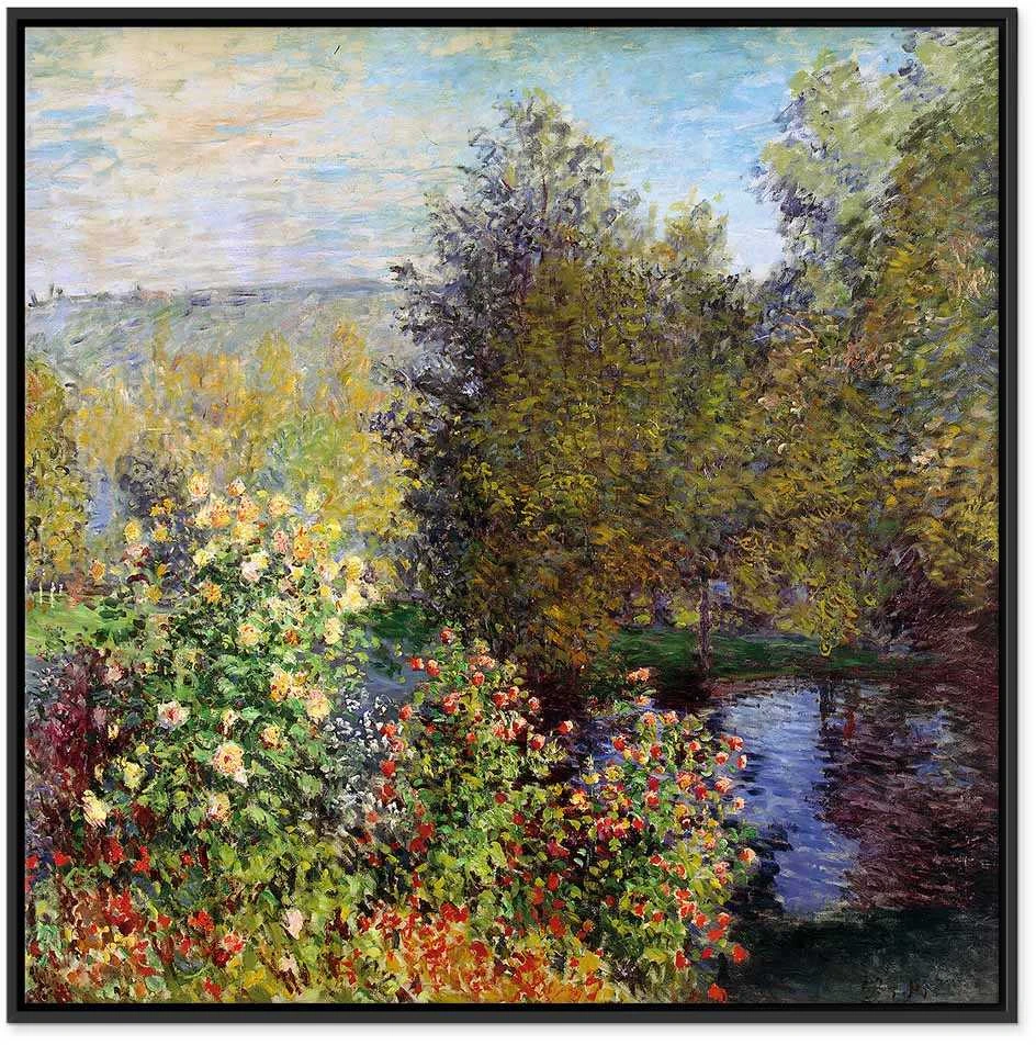 Artgeist Paveikslas - Claude Monet – Coin de jardin à Montgeron