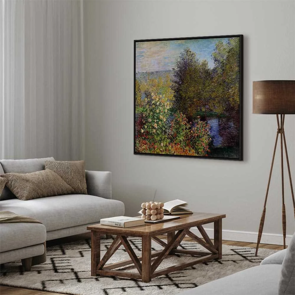 Artgeist Paveikslas - Claude Monet – Coin de jardin à Montgeron