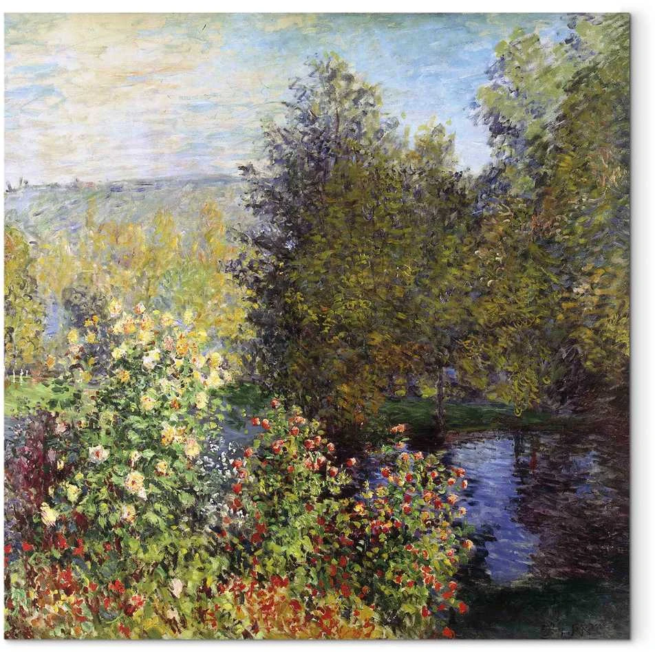 Artgeist Paveikslas - Claude Monet – Coin de jardin à Montgeron