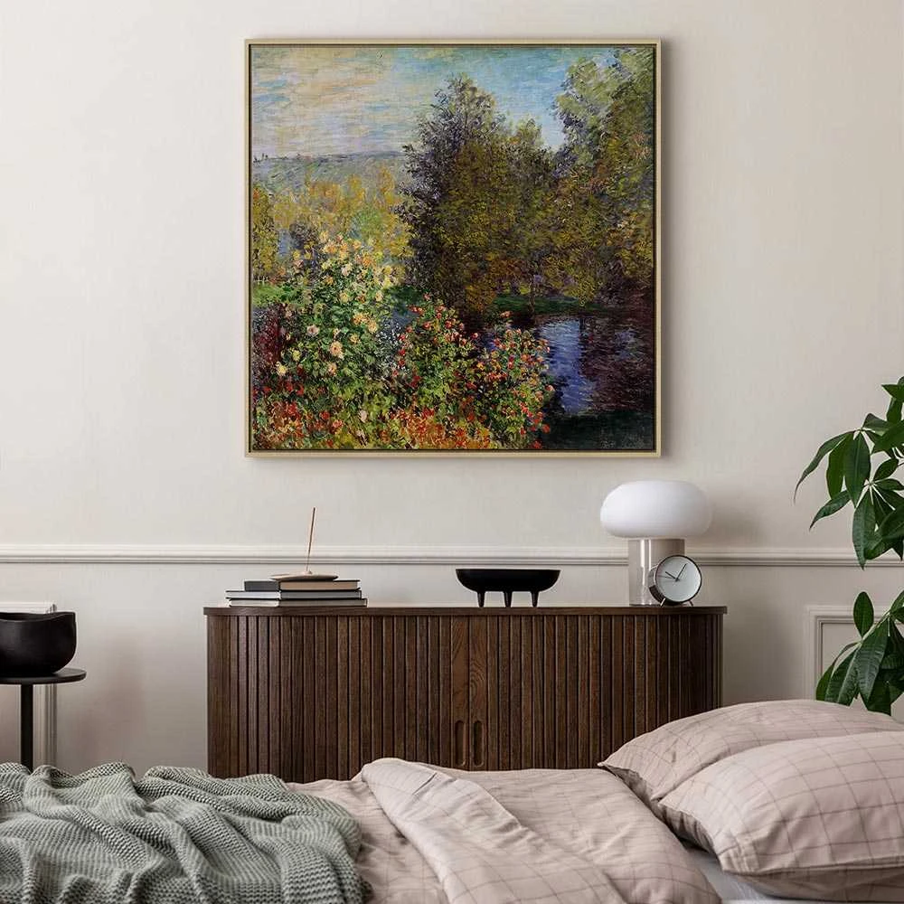 Artgeist Paveikslas - Claude Monet – Coin de jardin à Montgeron