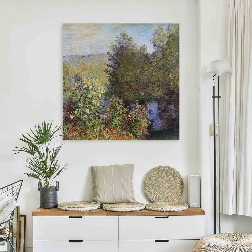 Artgeist Paveikslas - Claude Monet – Coin de jardin à Montgeron