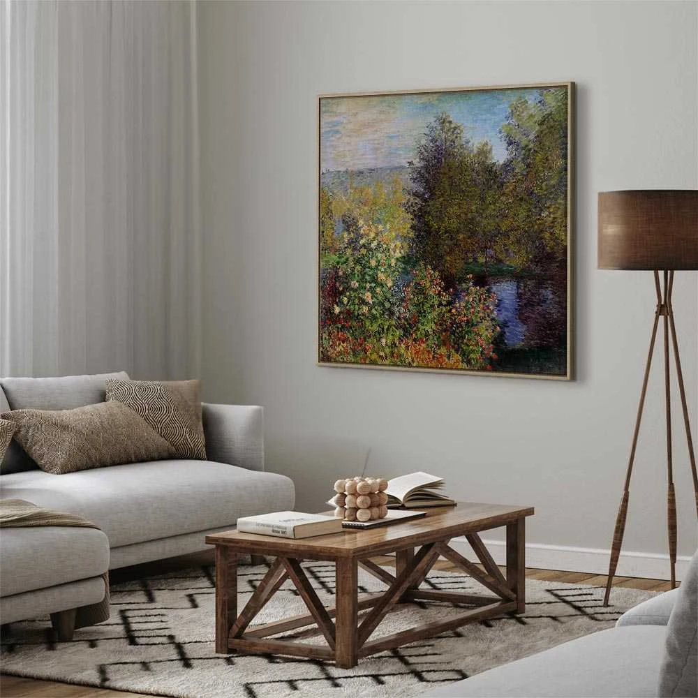 Artgeist Paveikslas - Claude Monet – Coin de jardin à Montgeron