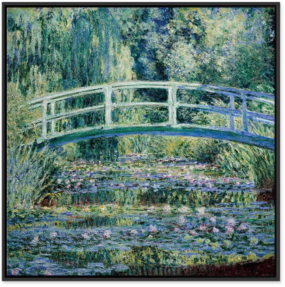 Artgeist Paveikslas - Claude Monet – Footbridge in Giverny