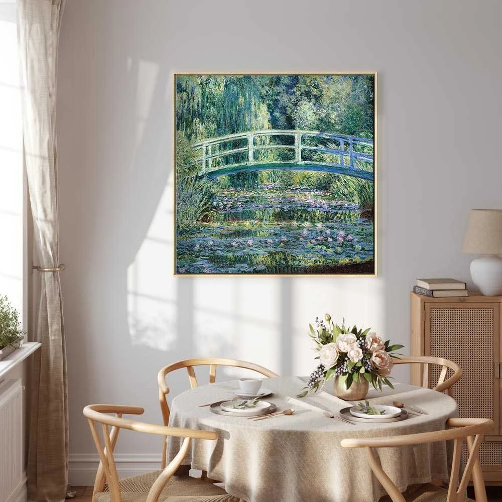 Artgeist Paveikslas - Claude Monet – Footbridge in Giverny