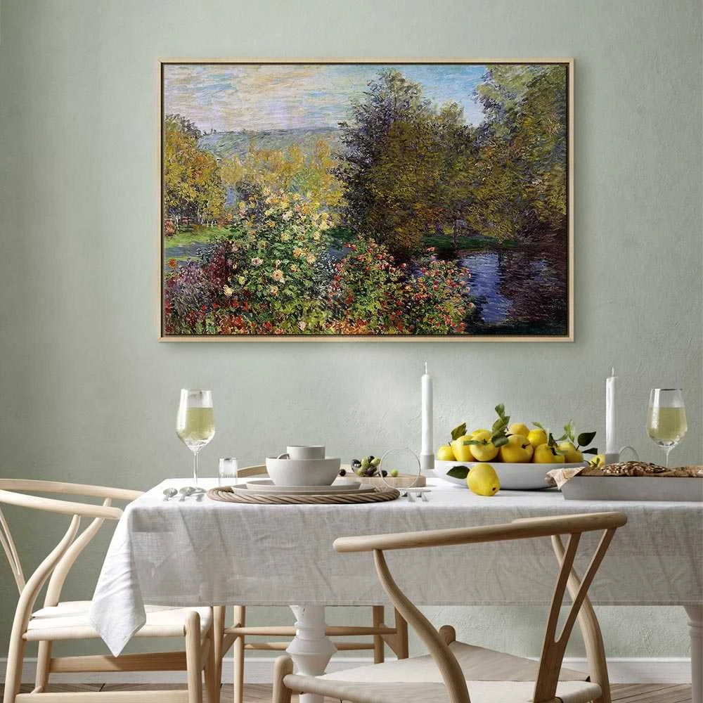 Artgeist Paveikslas - Claude Monet – Garden at Montgeron (detail)