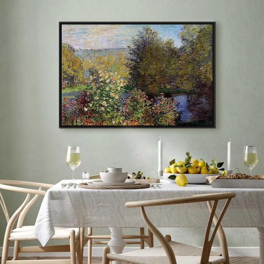 Artgeist Paveikslas - Claude Monet – Garden at Montgeron (detail)