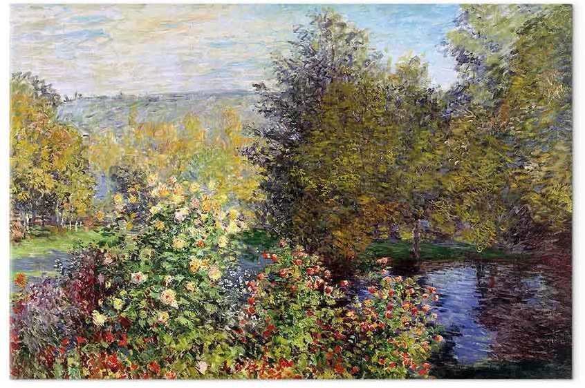 Artgeist Paveikslas - Claude Monet – Garden at Montgeron (detail)