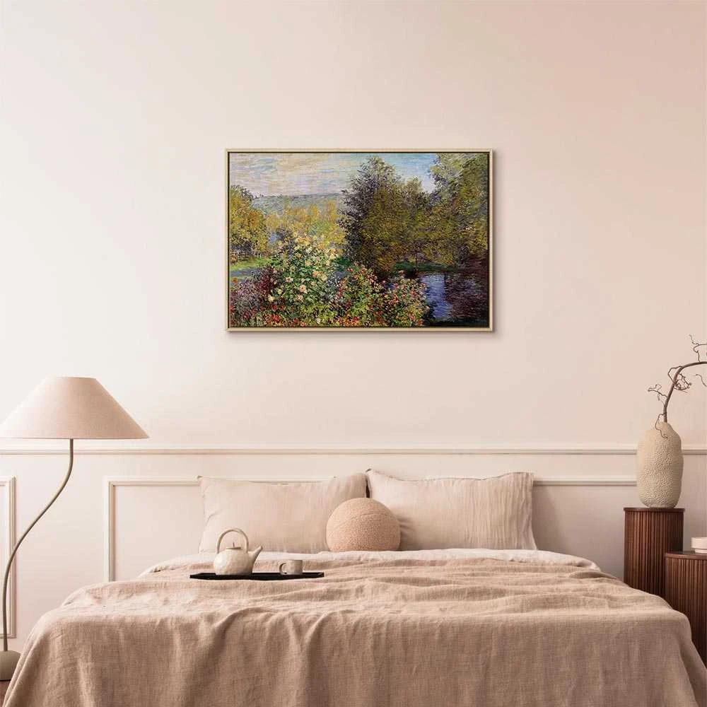 Artgeist Paveikslas - Claude Monet – Garden at Montgeron (detail)