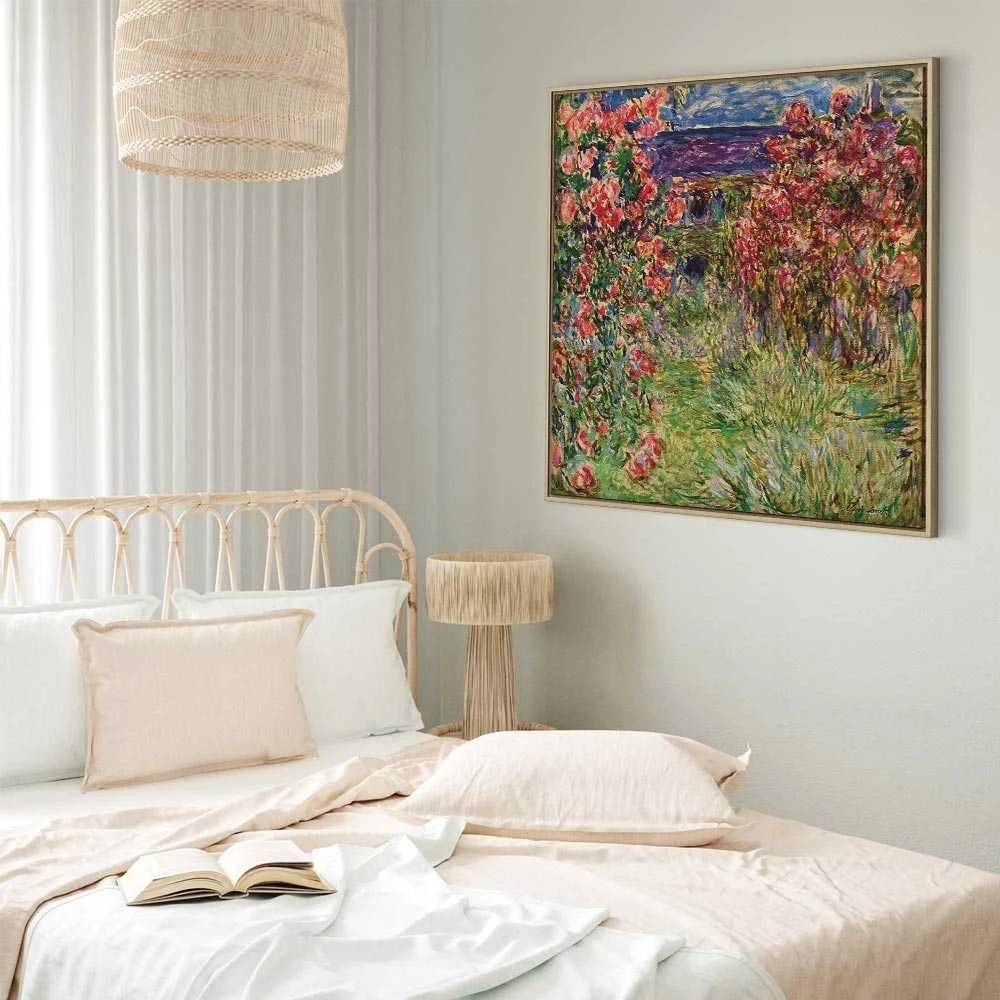 Artgeist Paveikslas - Claude Monet – La maison dans les roses
