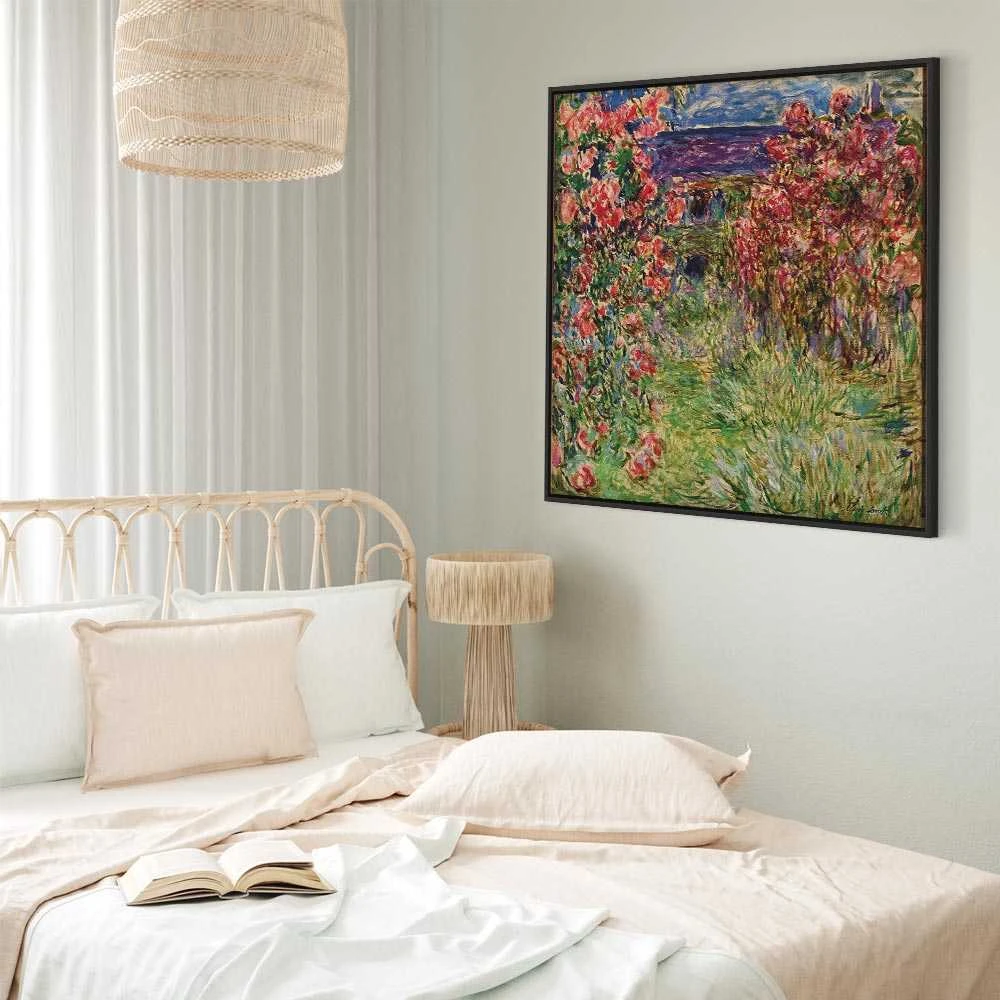 Artgeist Paveikslas - Claude Monet – La maison dans les roses