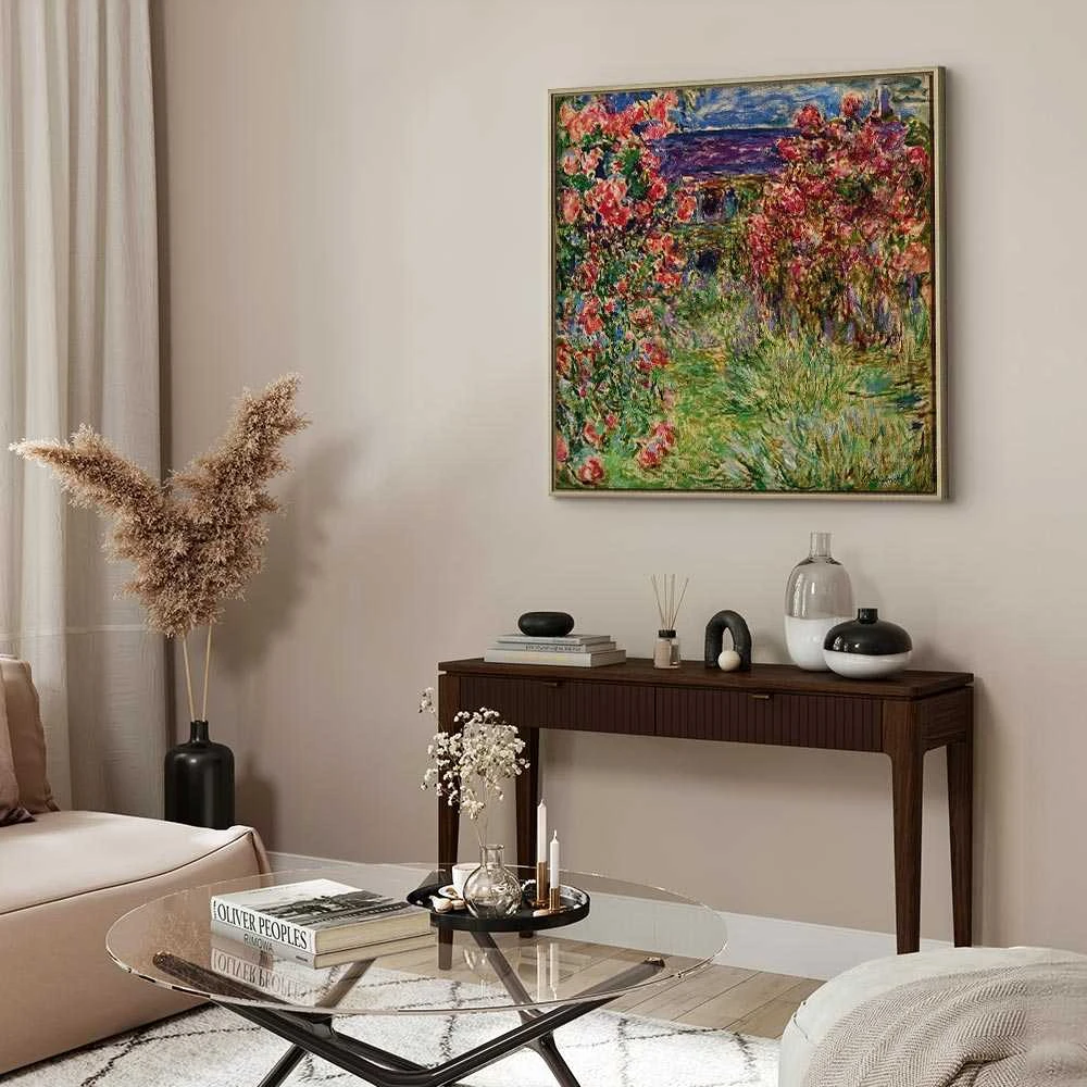 Artgeist Paveikslas - Claude Monet – La maison dans les roses