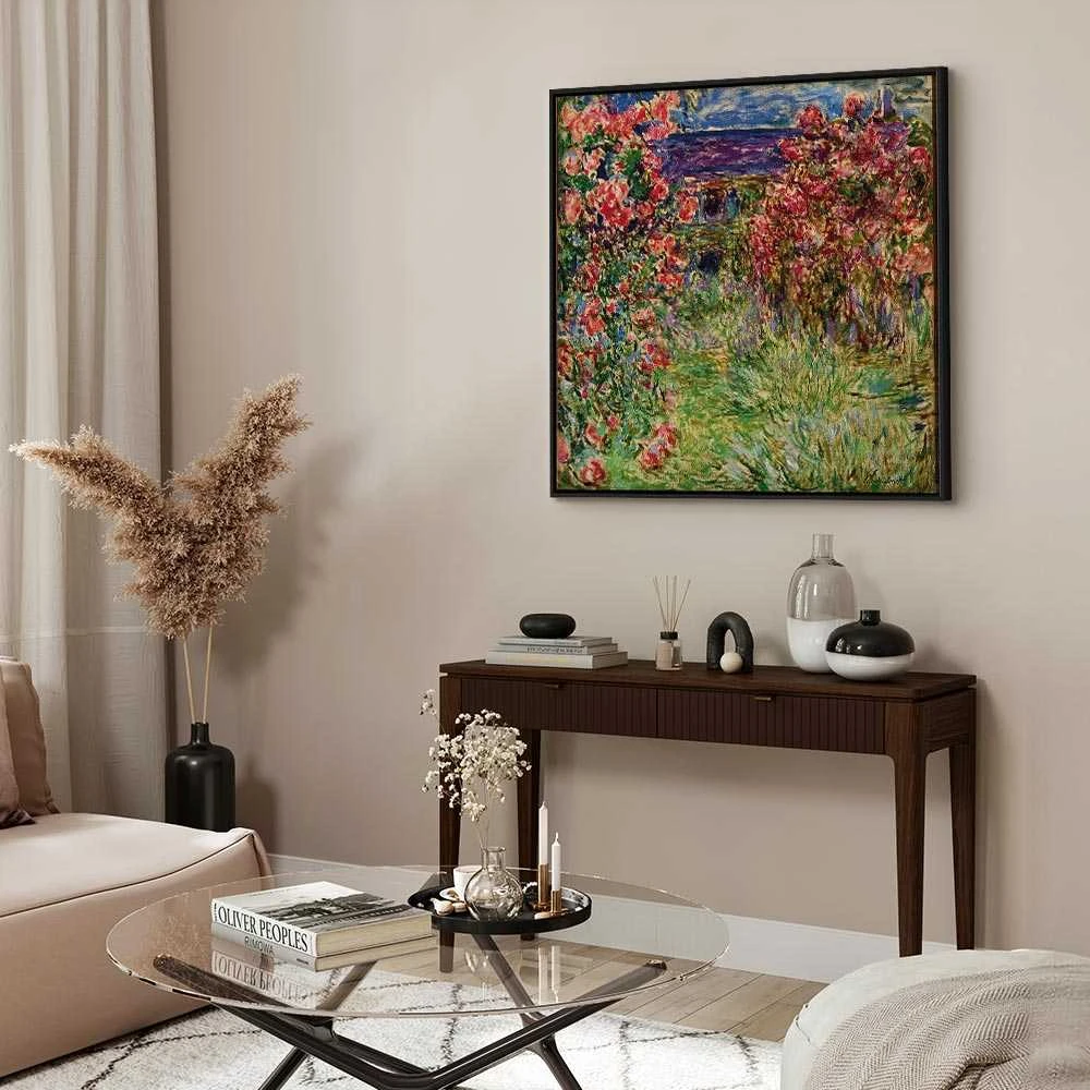 Artgeist Paveikslas - Claude Monet – La maison dans les roses