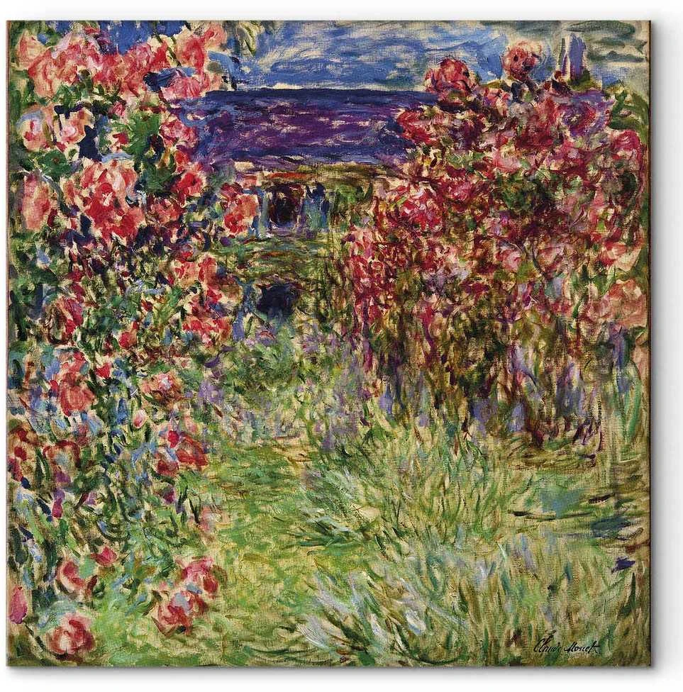 Artgeist Paveikslas - Claude Monet – La maison dans les roses