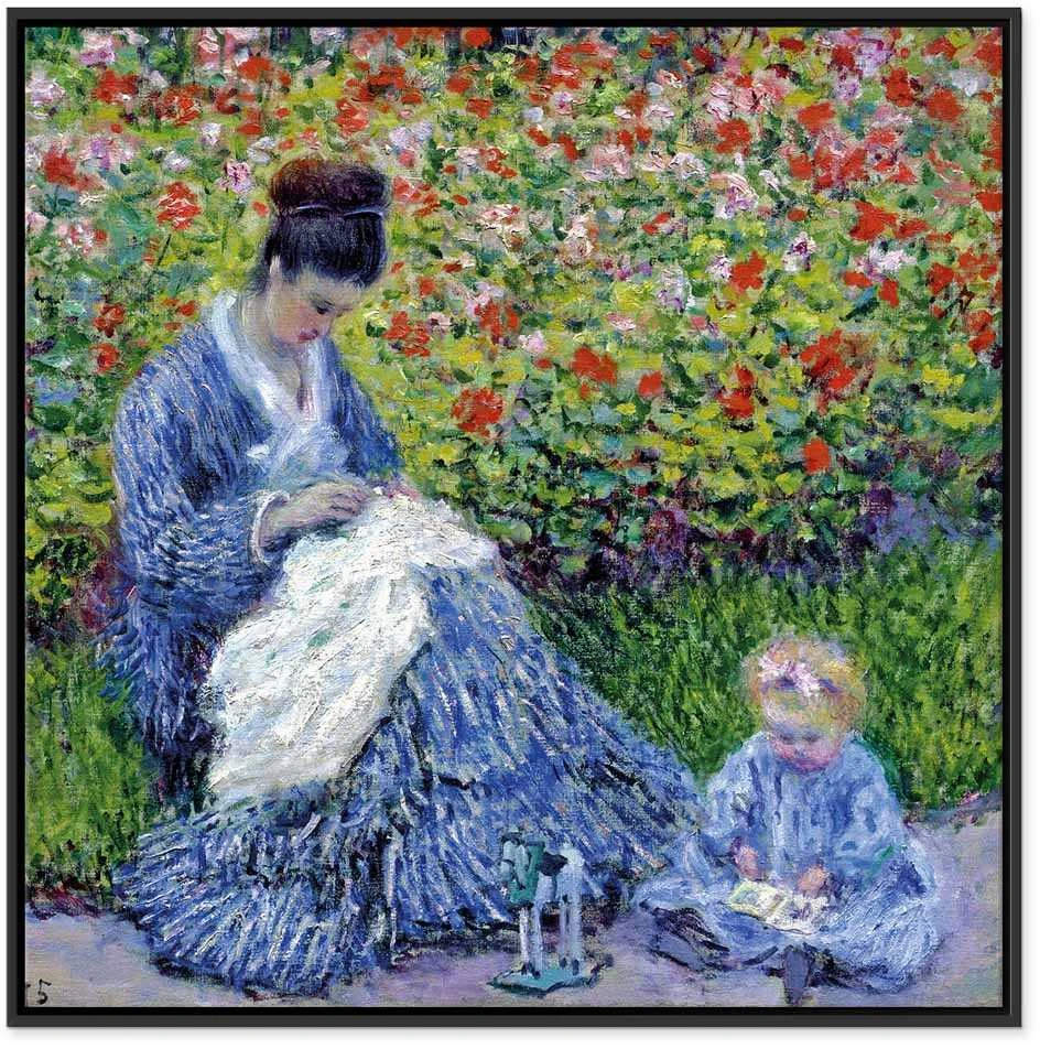 Artgeist Paveikslas - Claude Monet – Madame Monet and Her Son