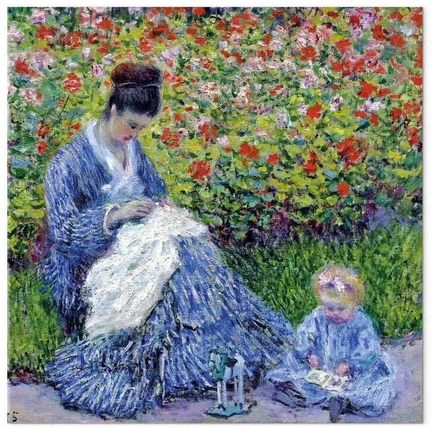 Artgeist Paveikslas - Claude Monet – Madame Monet and Her Son