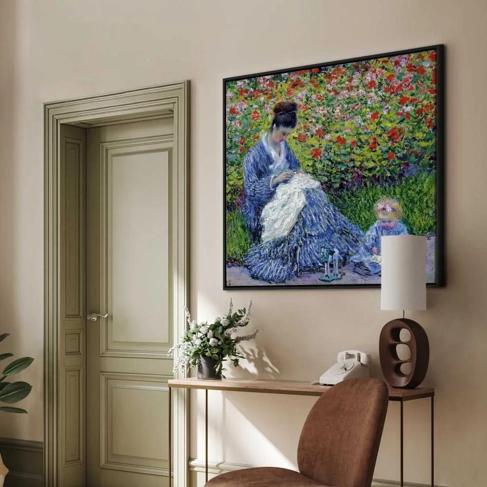 Artgeist Paveikslas - Claude Monet – Madame Monet and Her Son