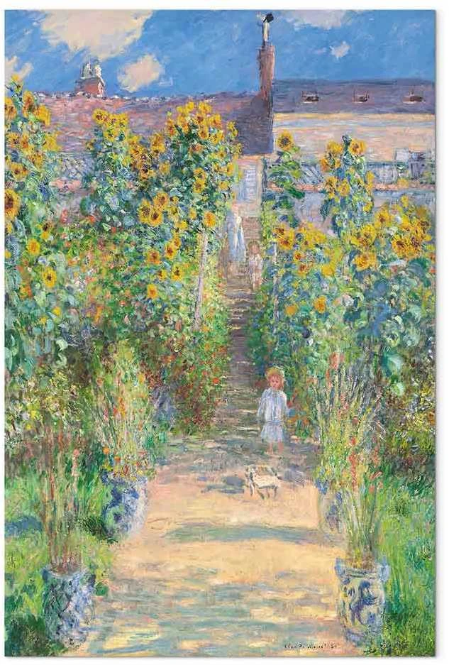 Artgeist Paveikslas - Claude Monet – Monet’s Garden at Vétheuil