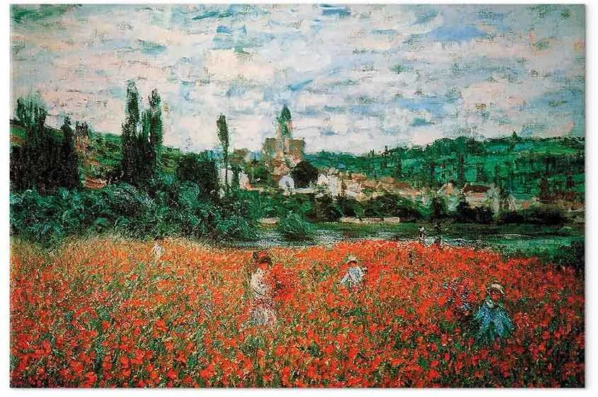 Artgeist Paveikslas - Claude Monet – Poppy Field near Vétheuil