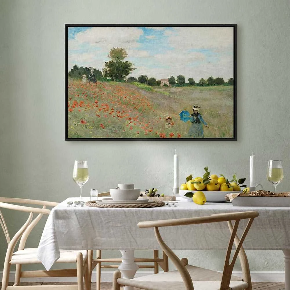Artgeist Paveikslas - Claude Monet – Poppy Field near Argenteuil