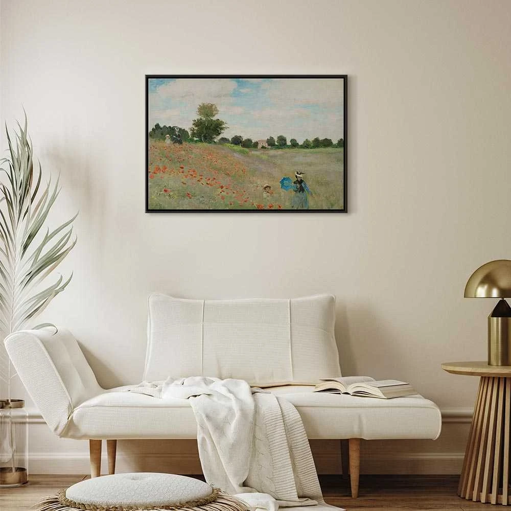 Artgeist Paveikslas - Claude Monet – Poppy Field near Argenteuil