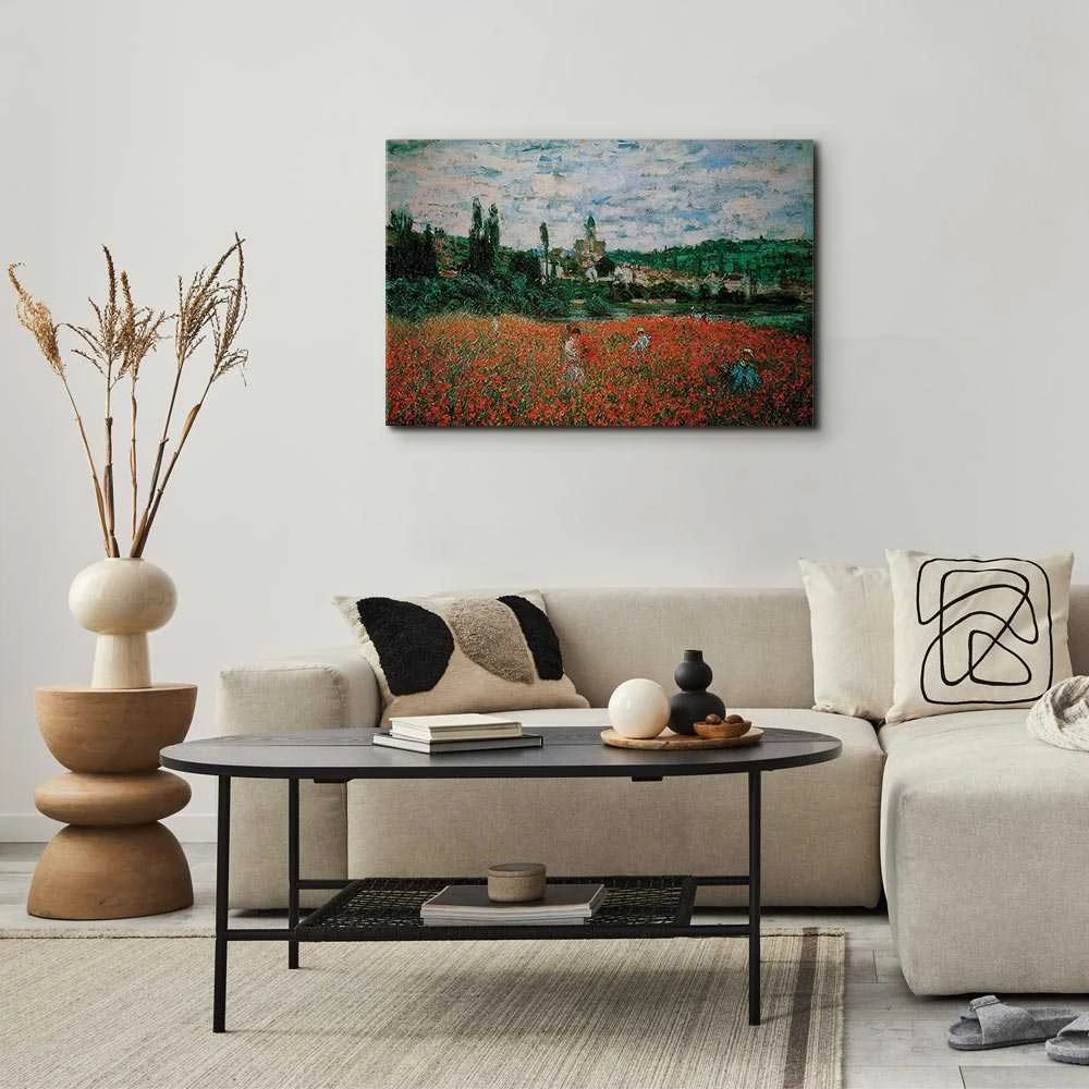 Artgeist Paveikslas - Claude Monet – Poppy Field near Vétheuil