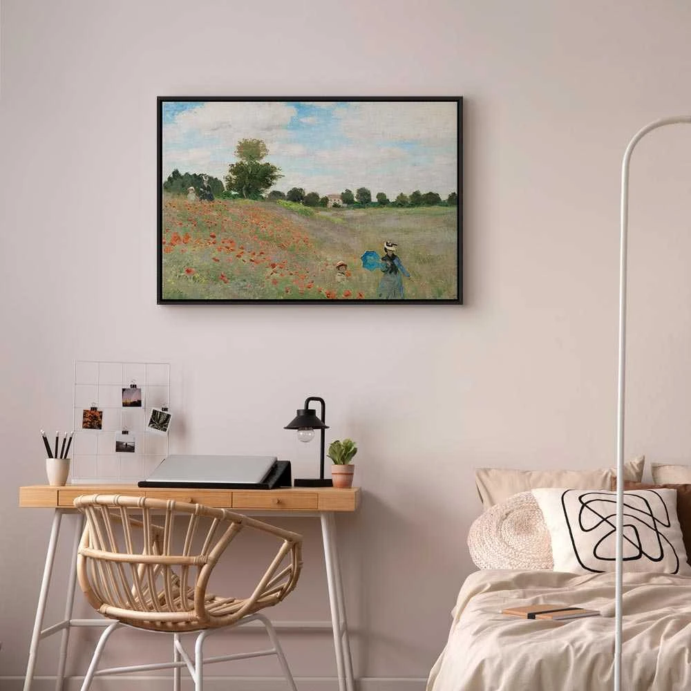 Artgeist Paveikslas - Claude Monet – Poppy Field near Argenteuil