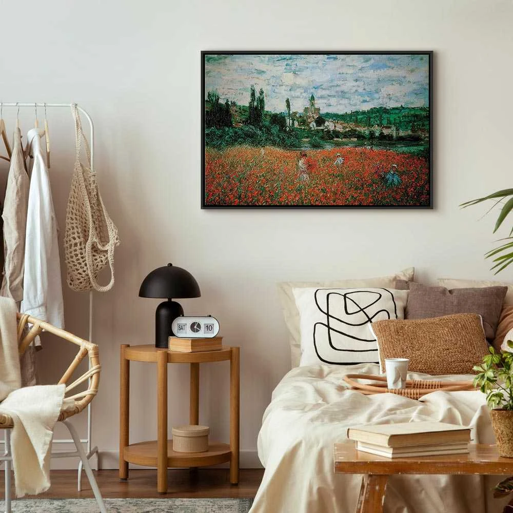 Artgeist Paveikslas - Claude Monet – Poppy Field near Vétheuil