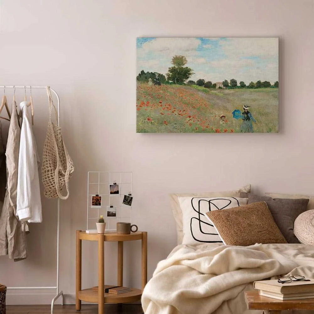 Artgeist Paveikslas - Claude Monet – Poppy Field near Argenteuil