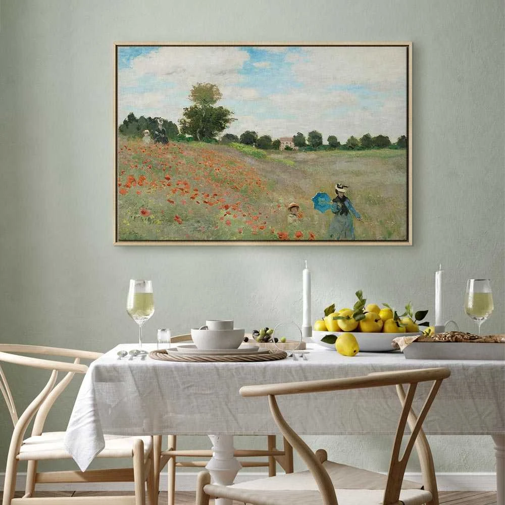 Artgeist Paveikslas - Claude Monet – Poppy Field near Argenteuil